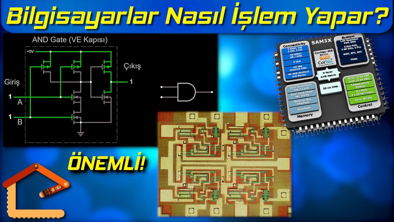 Bilgisayarlar Nasıl İşlem Yapar? Transistörler ve Mantık Kapıları 1/2 #3