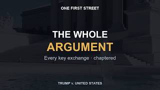 Trump v. United States — The Presidential-Immunity Argument in 6 Key Exchanges