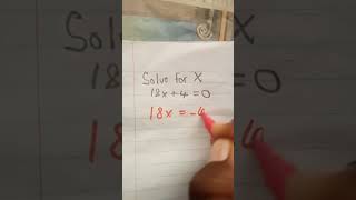 18x 4=0