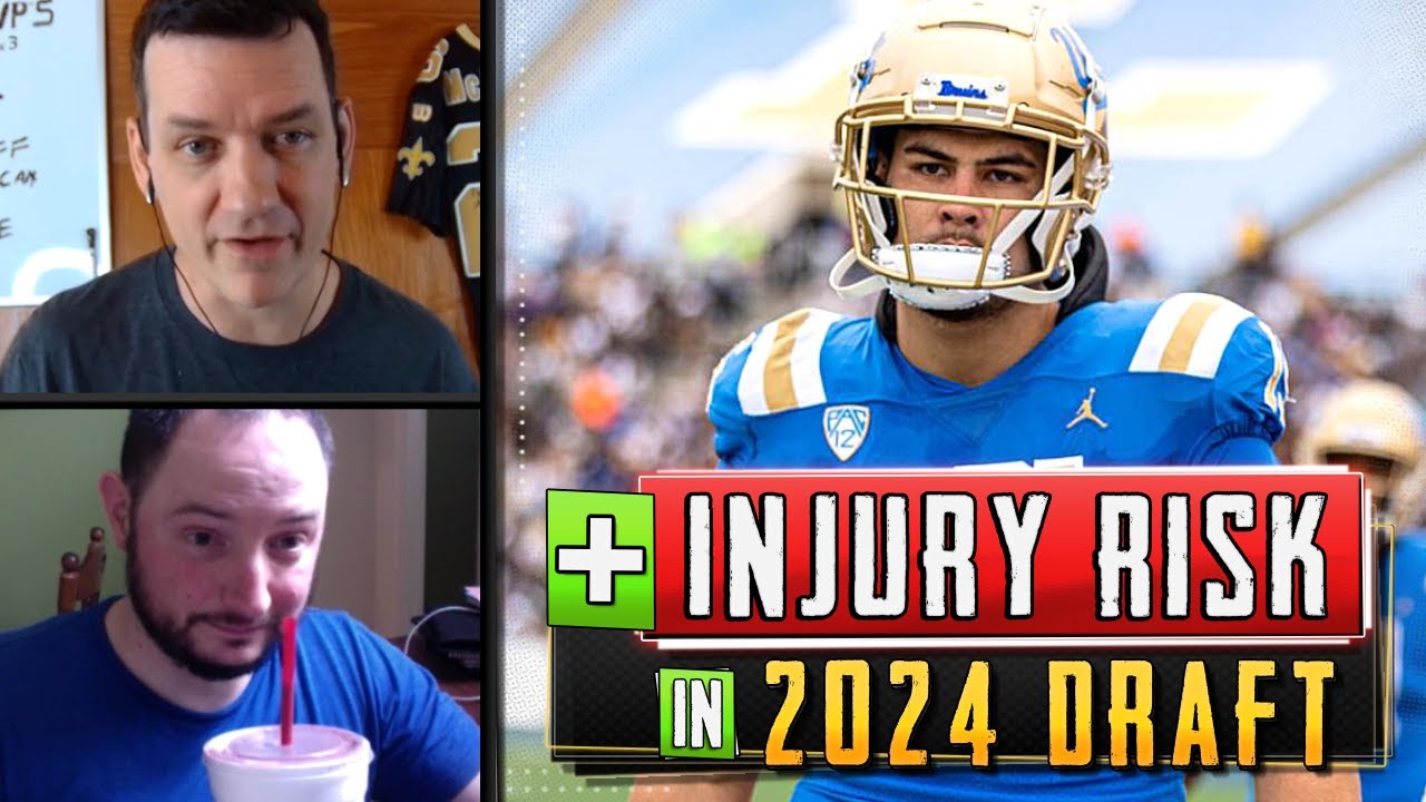 Nfl Risk Injury Risk in 2024 NFL Draft? - YouTube
