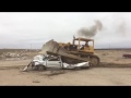 Crushing a Pickup With a D8 CAT