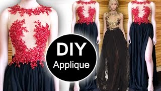 DIY: applying appliques (Method #1)