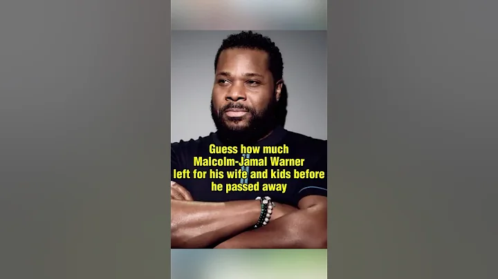 Guess how much Malcolm-Jamal Warner left for his wife and kids before he passed away#celebrity
