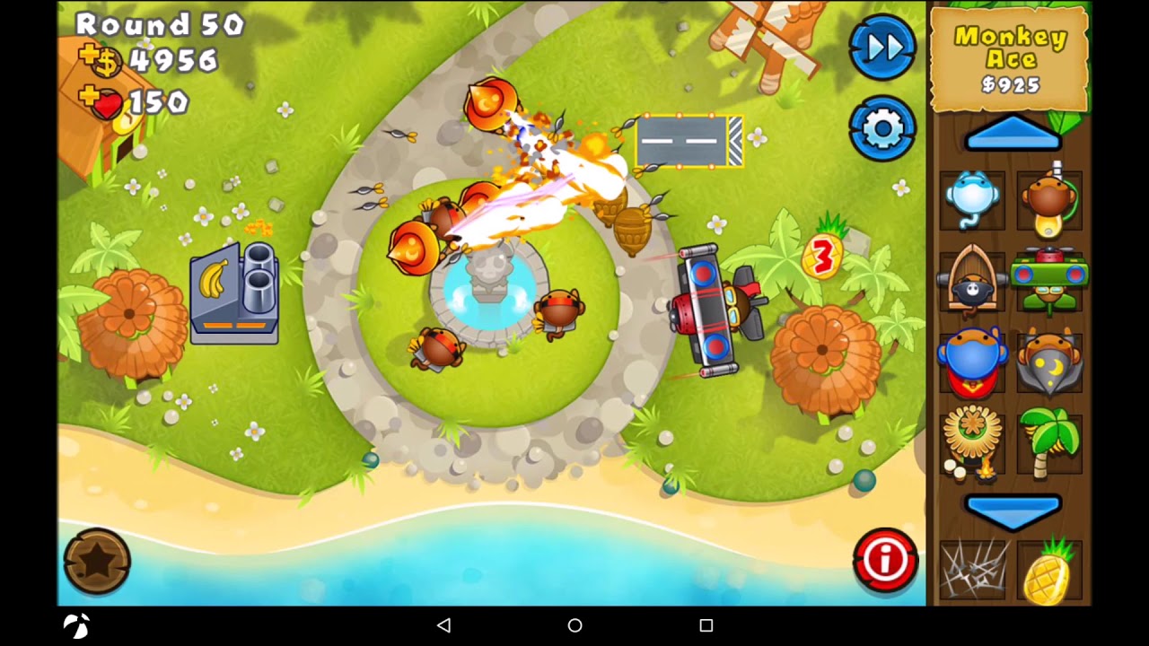 BTD5 Village Shore Medium Difficulty YouTube