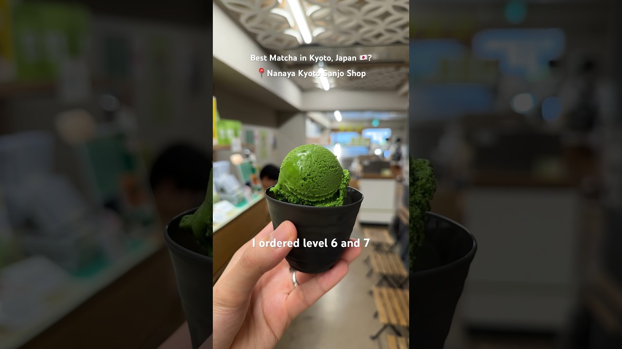 Best Matcha in Kyoto, Japan? 🍵🍦🇯🇵 