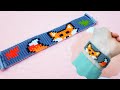 🦊Tilki motifli dokuma bileklik yapımı. Fox motif loom bracelet making.🦊 #beading #Tutorial