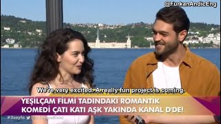 (English Sub) Interview with 'Çatı Katı Aşk' Cast - Furkan Andıç's Upcoming Series