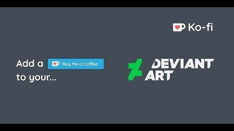 How to Add a Ko-fi 