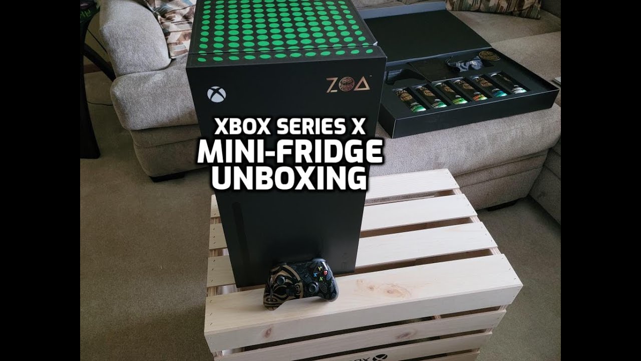 Xbox Series X MINI-FRIDGE Unboxing!! 