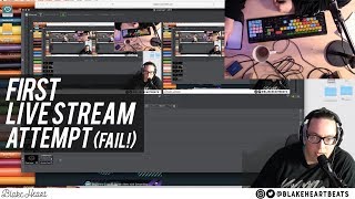 My first Live Streaming Attempt: FAIL | Wirecast Live Stream