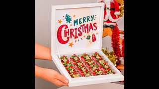 Indulge in the Magic of Christmas Premium Chocolate Gift Box Perfect for Noel, New Year Celebrations