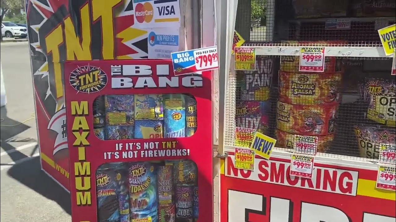 TNT Fireworks California SUPERCENTER 2022 Stand Tour - YouTube - Do Tnt Stand Sell The Next Day Fireworks