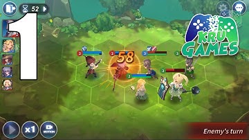 Kingdom of Heroes :Tactics war Gameplay Walkthrough #1 (Android, IOS)