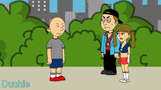 Classic Caillou tries to force Clyde and Stephanie to be troublemakers again/Grounded