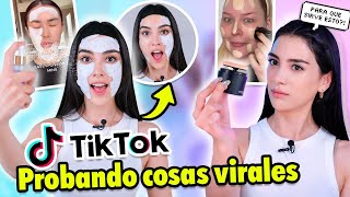 PROBANDO PRODUCTOS RAROS Y VIRALES DE TIK TOK! 7  *Los más raros de belleza* | Claudipia