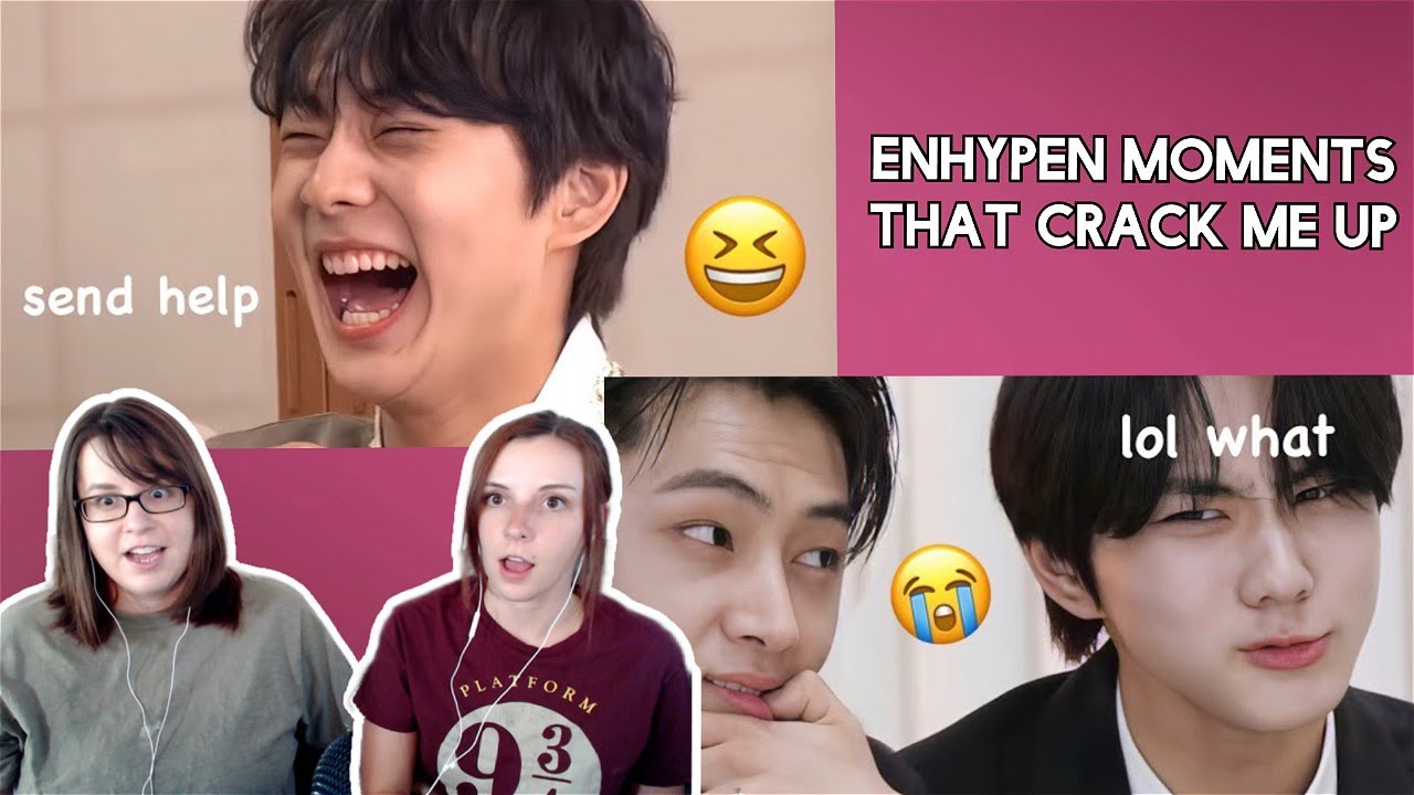 enhypen moments that crack me up (try not to laugh) 1 & 2 | REACTION