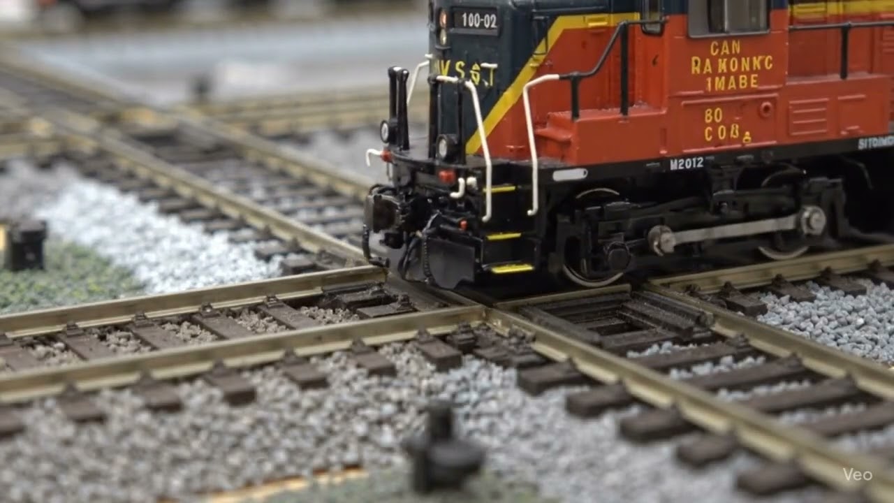 The Most Relaxing Model Train | Clickety-Clack ASMR (AI)