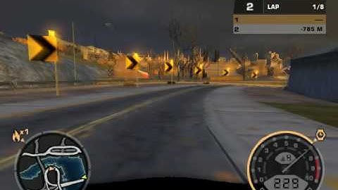 NFSMW Bay Bridge Carerra GT + N2O 1st Lap 1:04.01 (No Timebug) By MJS