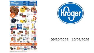Kroger Weekly Ad - 09/30/2026 - 10/06/2026