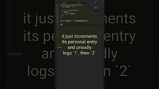 This is why JavaScript functions remember things. #javascript