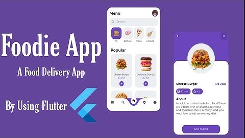 Foodie-App By Using Flutter