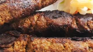 কয়লা/তন্দুর ছাড়াই ফ্রাই প্যানে শিক কাবাব || Seekh Kabab in Fry Pan || Beef Sheek Kabab Recipe