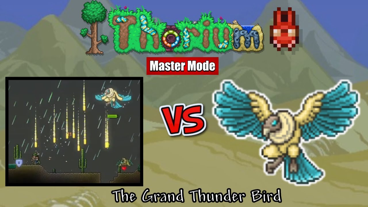 Terraria - Thorium [ Master ] - The Grand Thunder Bird - YouTube