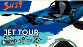 Jet Ocean Kayaks, Jet Tour 2.7m Kayak from The Fishing Shed Bathurst