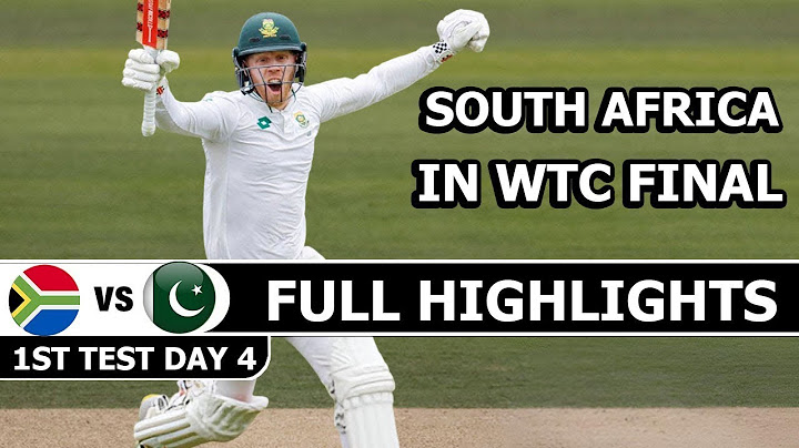 PAKISTAN VS SOUTH AFRICA FULL MATCH HIGHLIGHTS 1ST TEST 2024 DAY 4   PAK VS SA 2