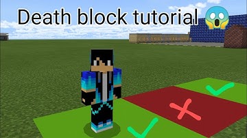 How to make a Death Block in Minecraft PE