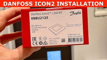 Icon2 24V Danfoss Room Thermostat Installation