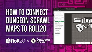 How to Connect Dungeon Scrawl Maps to Roll20 | Tutorial