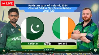 🔴 Live: Pakistan Vs Ireland – 2nd T20 | pak Vs ire Live – Pakistan Live Match Today #cricket