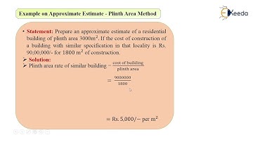 Example on Approximate Estimate 2