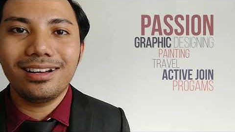 Video Resume | UTM | Urban and Regional Planning | Muhammad Zarif Hazwan Bin Salim