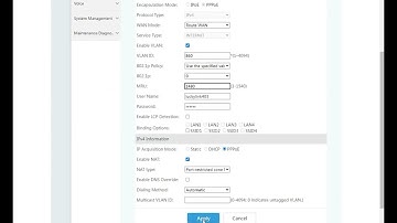 Huawei Router HG8546M Wan Configuration