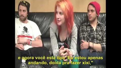 Paramore - Entrevista ParamoreFans parte 2 [LEGENDADO] paramore.com.br