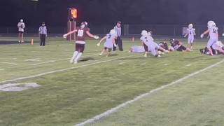Grundy Centers Cooper Keller scores overtime touchdown
