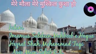 Mer Maula Mere Mushkil Kusha Ho | kalam | Imamus Salekeen R.A. Khanqahi Niazi Qawwali