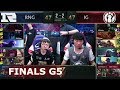 Ig vs rng  game 5  grand finals s8 lpl summer 2018  invictus gaming vs royal never give up g5