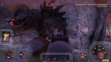 Fallout 76 - First Deathclaw Encounter
