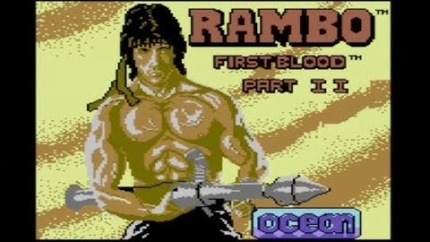 C64 Rambo Loader And Title Music Ocean Software