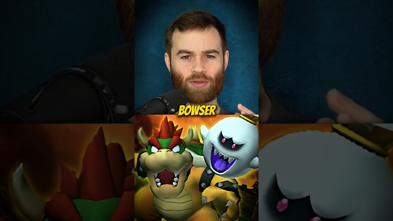 Bowser SAVED King Boo! #supermario #mariobros #luigismansion #nintendo #videogames