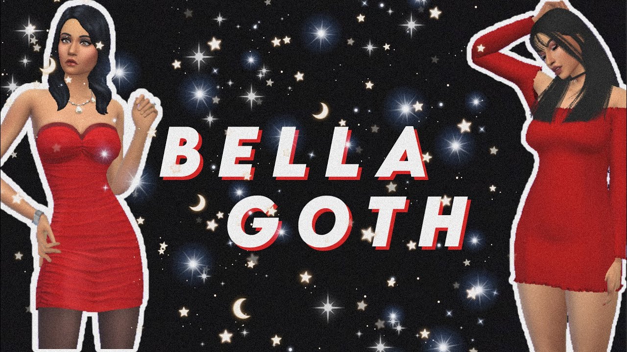 Sims 4 I Gave Bella Goth A Makeover CAS YouTube