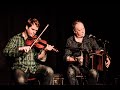 Kristian bugge and sonnich lydom play danish folk music on fiddle accordion and harmonica