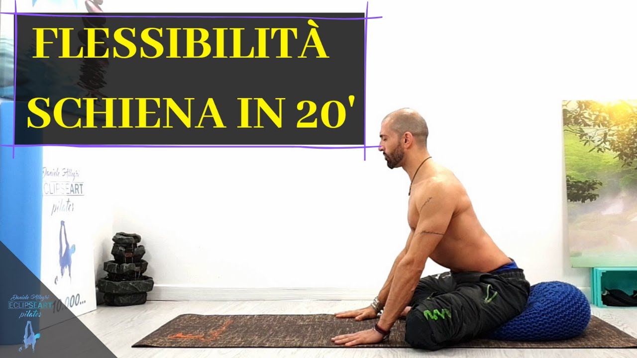 PILATES: FLESSIBILITA' SCHIENA IN 20'