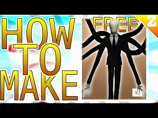 how to make a free slender on roblox｜TikTok-sökning
