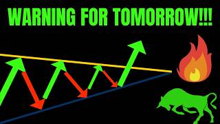 🔥 WARNING FOR TOMORROW! SPY, QQQ, TSLA, ES, NVDA, AAPL, AMZN, META, \u0026 BTC PREDICTION! 🚀