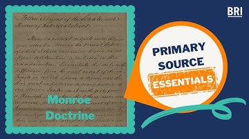 Monroe Doctrine | Primary Source Essentials