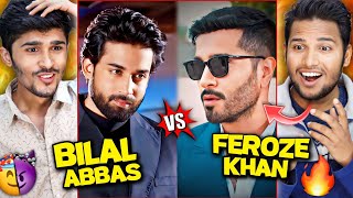 Bilal Abbas Vs Feroz Khan TikTok + Attitude Edits Moments Reaction 😯🔥 | Bilal Abbas Vs Feroz Khan
